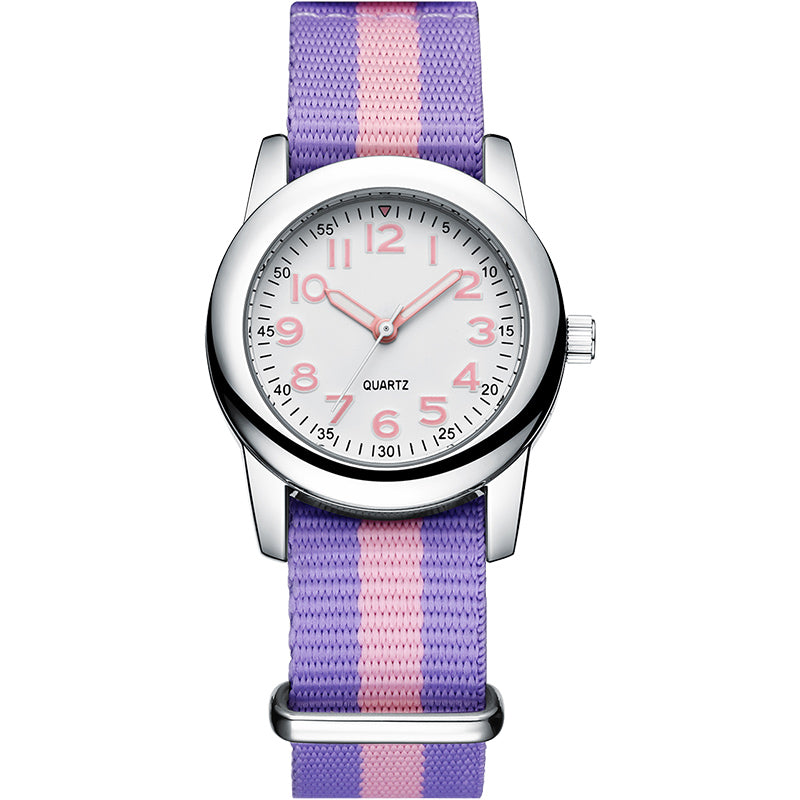 Personalized Lavender with Pink Children’s Watches